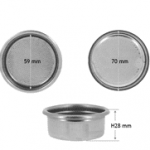 Espresso Makinesi PortaFiltre Sepeti Düz 21g H28 58mm
